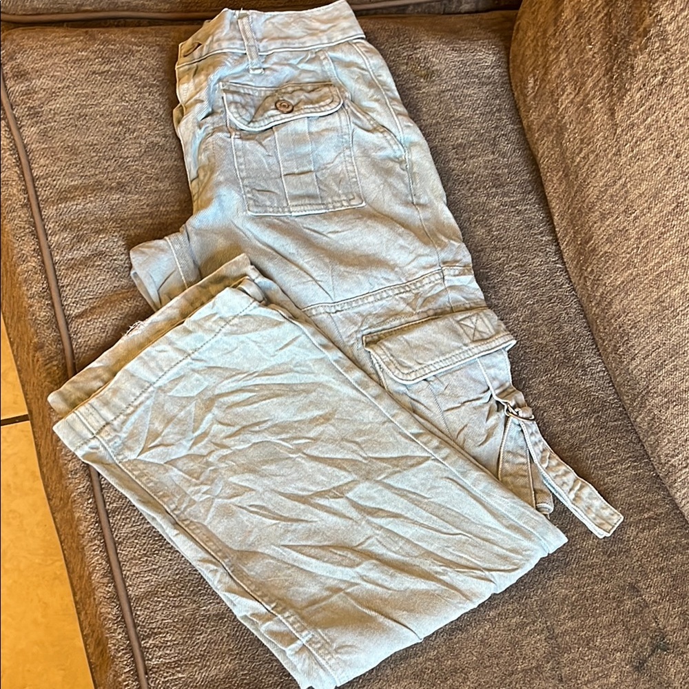 Aeropostale Light Green Women Jeans